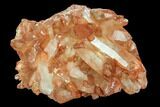 Natural, Red Quartz Crystal Cluster - Morocco #101492-1